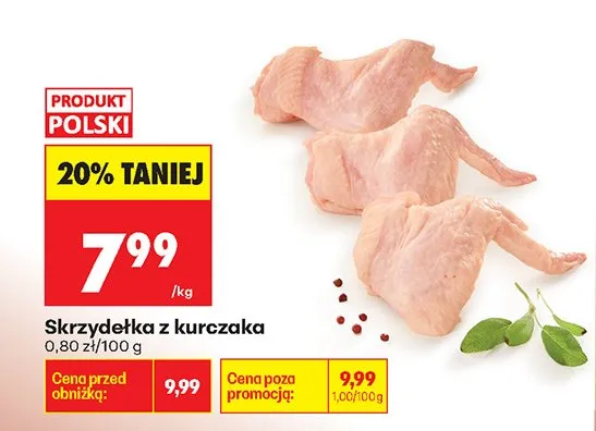Skrzydełka z kurczaka promocja w Biedronka