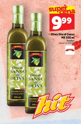 Oliwa Olio di Sansa MK promocja w TOPAZ