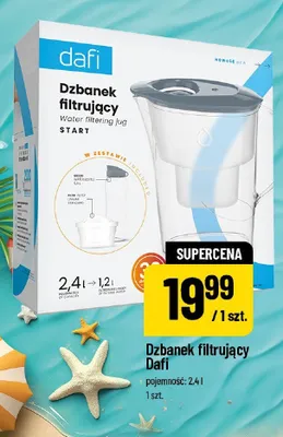 Dzbanek filtrujący Dafi promocja w POLOmarket