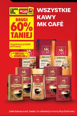 Kawy MK Café promocja w Biedronka