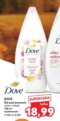 Żel pod prysznic Dove Sweet Treat promocja w Kaufland
