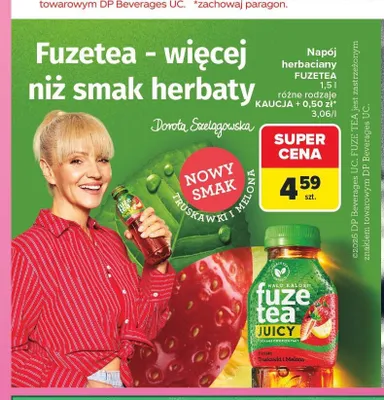 Napój herbaciany Fuzetea promocja w Carrefour