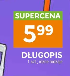 Długopis promocja w Stokrotka