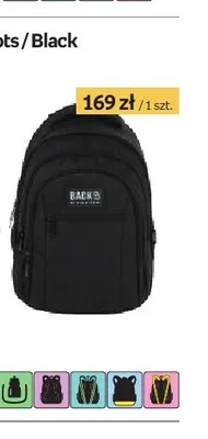 Plecak BackUP Black promocja w Empik