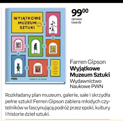 Książka Wyjątkowe Muzeum Sztuki Wydawnictwo Naukowe PWN promocja w Empik