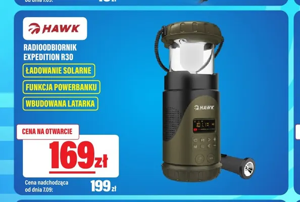 Radioodbiornik Hawk Expedition R30 promocja w RTV EURO AGD