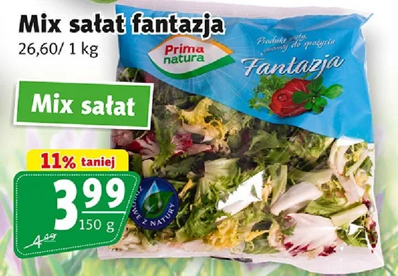 Mix sałat fantazja promocja w Prim Market