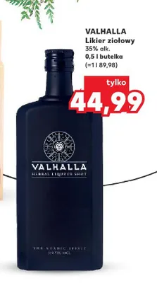 Likier ziołowy Valhalla promocja w Kaufland