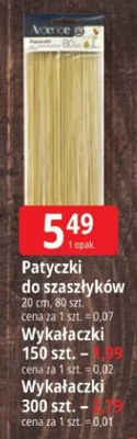 Wykałaczki 300szt. promocja w Leclerc