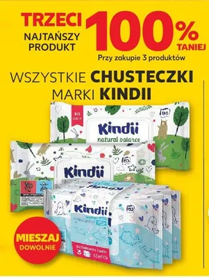 Chusteczki Kindii promocja w Kaufland