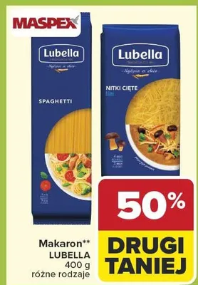 Makaron spaghetti promocja w Carrefour