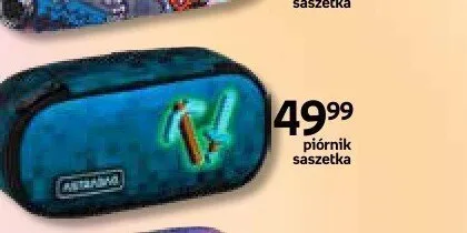 Piórnik saszetka Astrabag niebieski z mieczem promocja w Empik
