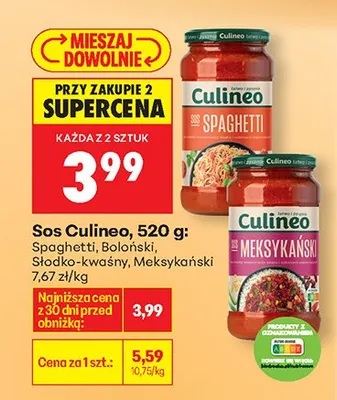 Sos Spaghetti promocja w Biedronka