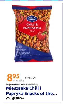 Mieszanka chili i papryka Snacks of the World promocja w Action
