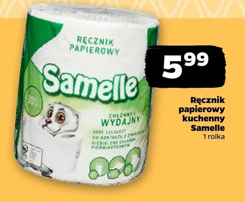 Ręcznik papierowy Słonik jumbo promocja w Netto