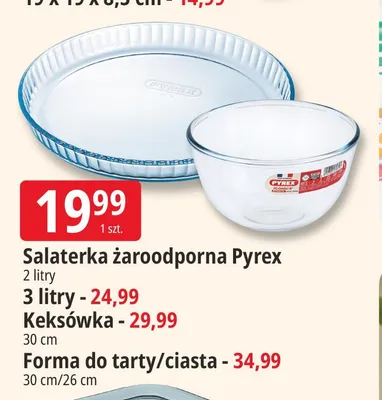 Forma do tarty/ciasta Pyrex promocja w Leclerc