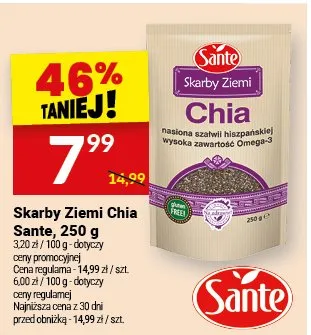 Nasiona skarby ziemi chia promocja w Twój Market