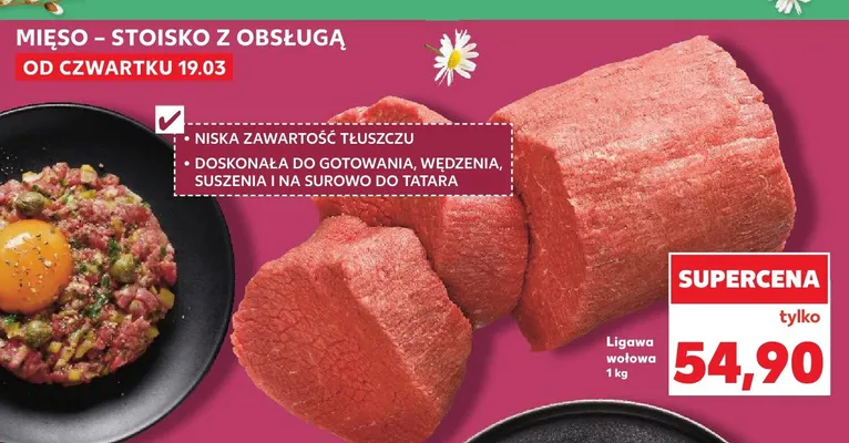 Ligawa wołowa promocja w Kaufland