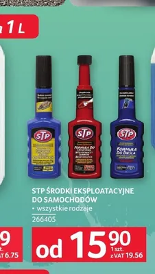 Środki eksploatacyjne do samochodów STP promocja w Selgros