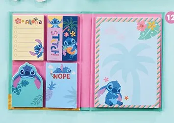 Karteczki samoprzylepne z notesikiem Stitch St. Majewski promocja w Biedronka