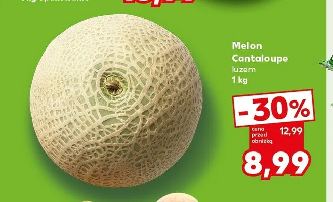 Melon Cantaloupe luzem promocja w Kaufland