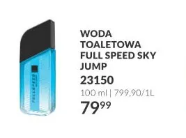 Woda toaletowa Full Speed Sky Jump promocja w AVON