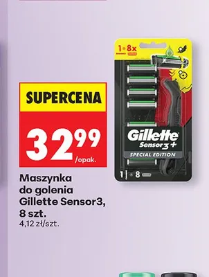 Maszynka do golenia Gillette Sensor3 promocja w Biedronka