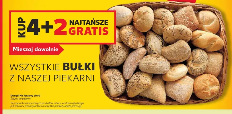 Bułki z Naszej Piekarni promocja w Kaufland