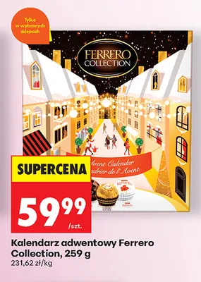 Kalendarz adwentowy Ferrero Collection promocja w Biedronka