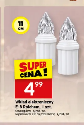 Wkład elektroniczny E-8 Rolchem promocja w Twój Market