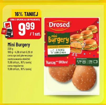 Mini burgery Drosed promocja w POLOmarket