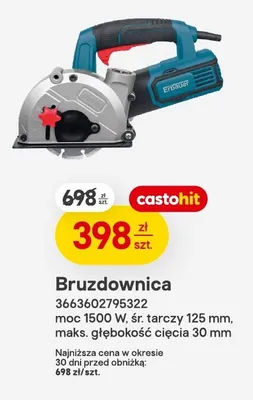 Bruzdownica  promocja w Castorama
