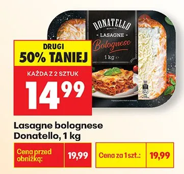 Lasagne bolognese promocja w Biedronka