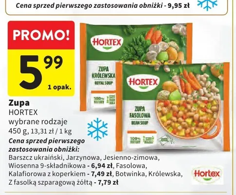 Zupa HORTEX Fasolowa promocja w Intermarche