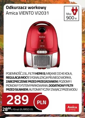 Odkurzacz workowy Amica Viento VI2031 promocja w kakto.pl