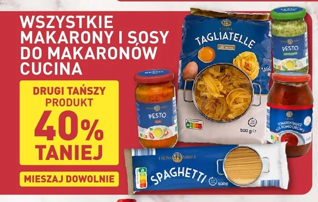 Sos pomidorowy Cucina promocja w Aldi