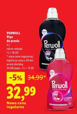 Płyn do prania Perwoll promocja w Lidl
