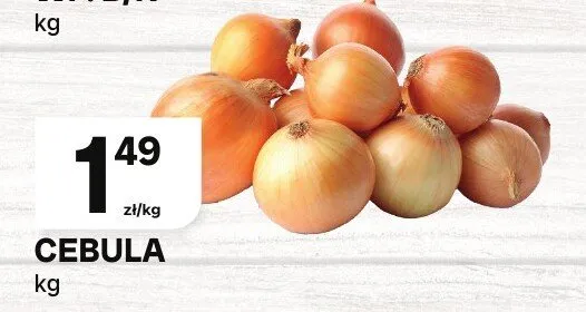 Cebula promocja w Chorten