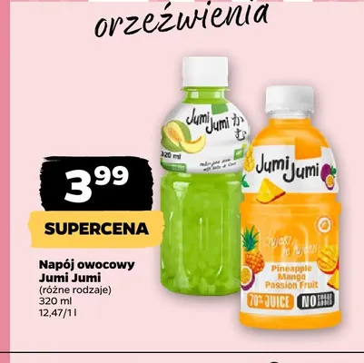 Napój owocowy Jumi promocja w Netto