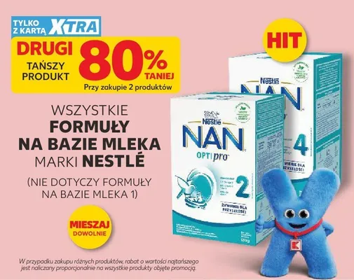Mleko modyfikowane Nestlé NAN 4 promocja w Kaufland