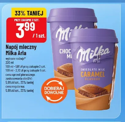 Napój mleczny czekoladowy Milka Chocolate Milk promocja w POLOmarket