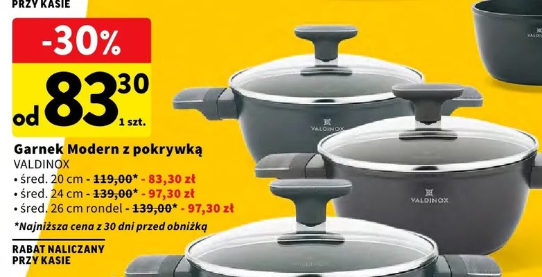 Garnek Modern z pokrywką promocja w Intermarche