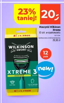 Maszynki Wilkinson Xtreme promocja w Dealz