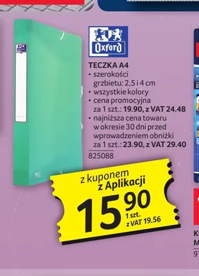 Teczka A4 Oxford promocja w Selgros