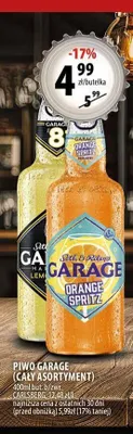 Piwo Garage Orange Spritz promocja w Arhelan