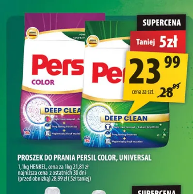 Proszek do prania Persil Color promocja w Arhelan