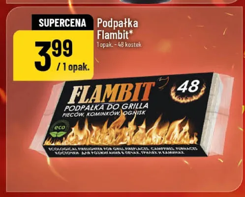 Podpałka Flambit promocja w POLOmarket