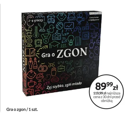 Gra towarzyska Gra o Zgon promocja w Empik