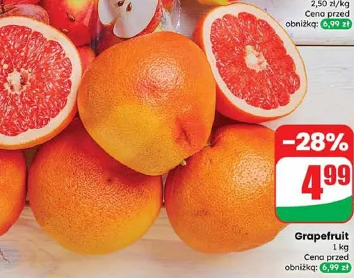 Grapefruit promocja w Dino