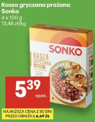 Kasza gryczana prażona promocja w Delikatesy Centrum